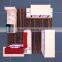 Customized wood glass showcase designs cosmetics glass display showcase