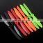 High crashworthy performance 6x 4.5 inch CW CCW 6045 microlight paramotor rc aircaft propeller fan