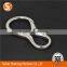 Wholesale Zinc Alloy 36mmx93mm metal snap rings hook for bag