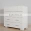 Wooden White Drawer and Mirror Chest /Dresser/Chest of Cabinet