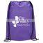 customzied Drawstring Bags/Custom Drawstring Sportpacks/Printed Road Runner Sportpack