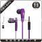 earphone zipper for gift super bass sound quality free samples offered