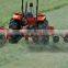 Tractor trailed hay rake machine price