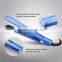 Newest JBG-168 ceramic hair straightener ionic hair flat iron titanium hair brush