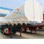 3 Axles Stainless Steel Fuel Semi Trailer Tanker for Sale