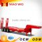 Equipment transportation truck, China best quality 40ft lowbed trailers