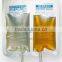 Double Tube Non- PVC Infusion Bag with Stopper