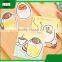promotional wholesale office stationery mini portable cartoon egg sticky note