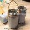 vintage glass candle holder Hanging Glass Jar Lamp