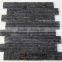 Black color limestone wholesale in culture stone shape