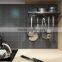 2017 Wholesale Hot Selling Hanging Pot Rack, Metal Wall Mounted Pot Lid Rack