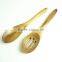 22036 High quality beech wood spoon slotted spoon