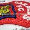 custom made self adhesive 3D FLOCK PATCH