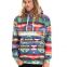 wholesale Aztec Print Mens Pullover 100 Polyester Hoodie