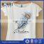 Fresh Unisex Round Neck Plain T-shirts With Printing for Boy And Girl