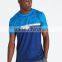 MGOO Sport Wear Dri Fit T Shirts Wholesale Polyester Spandex Color Block T-shirts For Men