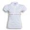 High Quality 100% Cotton Plain Ladies Polo Shirt OEM Blank Long Placket Polo Shirt Small Quantity Clothing Manufacturer