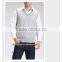 knitwear spring white cashmere vest waistcoat for men