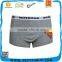 Superman Pattern Boxers Grey Solid Underwear for Male