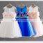 2016 New Blue Princess Dress For Little Girl Adorable Girl Party Dress Cute Kids Wear GD90427-9