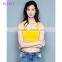 2016 latest design wholeale stringer tank top ladies gym tank top high quality with cheap price