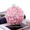 pink flower 2017 fancy clutch bag /poeny red purse d Evening handbag Gorgeous Bridal Wedding Purse Party bag Handbag