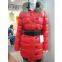 Brand new Moncler Lucie womens down coat-long style,red,size L