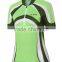 Women''s Sublimation printing moisure wicking short sleeve cycling jersey