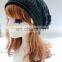 Womens beanies winter hot selling knit beanies stock knit beanies