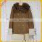 Fashion Style Women Fur Coat Double-Face Sheepskin Fur Coat With Real Raccoon Fur Collar
