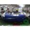 HI gaint outdoor inflatable orbit water trampoline with solid net