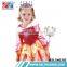 Beautiful princess party cartoon dress up costumes with crown