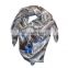 silk scarf 100% pure india large size
