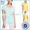 Trade assurance Yihao fashion Short Sleeve Solid Modal Tee wholesale blank t shirts