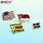 Factory supply country flags lapel pins