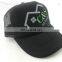 Custom Adjustable Black White Trucker Hat