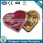 Vintage Heart Shape Tin Box, Perfect For chocolate decor , Cookie Tin Heart Shape for girlfriend gift