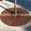 Custom Made CORTEN Steel Round Tree Grate/grill for Sale
