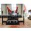 Disc type crawler hydraulic rotary drilling rig with hoist