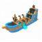 5006294-Kids Pirate Ship Inflatable Wet & Dry Slide for Sale