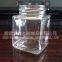 square glass bottle