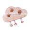 Interactive pet toy cat hitting mouse toy wooden mice hit game machine gopher traps