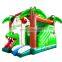 Customized Jungle Dinosaur  Inflatable bounce house,Inflatable bouncy castle With Slide For Party,Activity