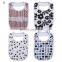 Button Closer 100% Organic Cotton 4 Pack Feeder Bibs