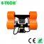 3 inch 120W single shaft hub motor wheel with solid tire for skateboard