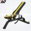 High quality strength machine gym equipment workout weight gym bench adjustable