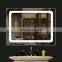 large led mirror  smart mirror  round vanity with lights bathroom  wall  mirror