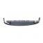 CAR EXTERIOR ACCESSORIES ABS PLASTIC CAR REAR BUMPER LIP REAR DIFFUSER FOR SKODA SUPERB