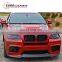 BM X5 E70 X6 E71 carbon finber front lip for X5 X6 e70 e71 to V style carbon finber front spoiler carbon skirt 2007 to 2013