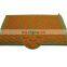 Flower shape spike without glue on Duck canvas acupressure foot mat